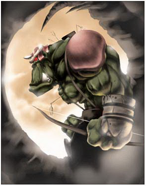Orc Archer Card