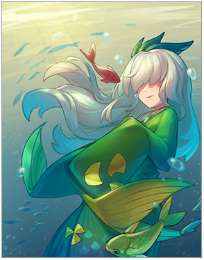 Whitebait Lake Lord Card