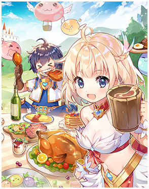 Golden Feast Festival Card