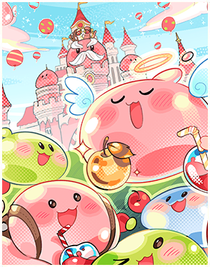 Poring Celebration Card