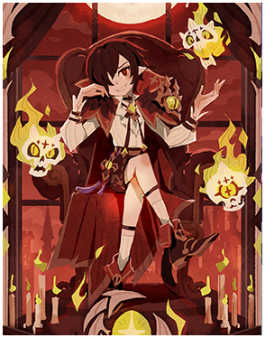1 x Otherworld Demon King Card