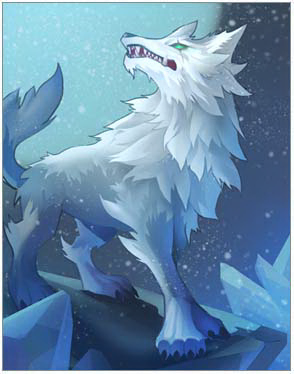 Pale Wolf Card