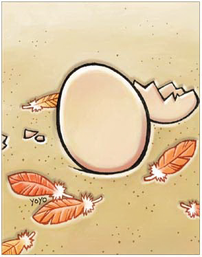 Peco Peco Egg Card