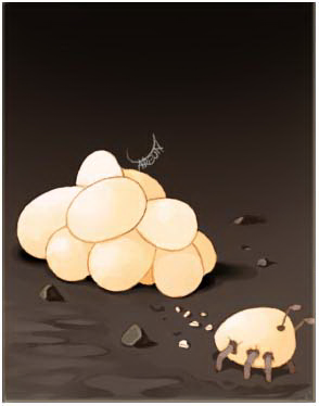 Meta Ant Egg Card