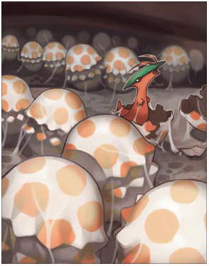 Dragon Egg Card