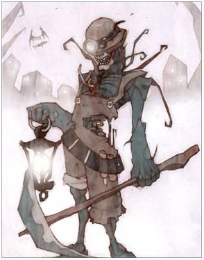 Skeleton Miner Card