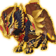 Night fire Gryphon