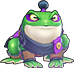 Pilgrim Frog - Green Bamboo