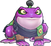 Pilgrim Frog - Balloon Flower