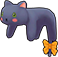 Drooping Blue Cat [1]