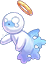 Cowardly Snow Sticker