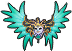 Feathered Mask