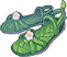 Green Rattan Shoes