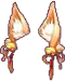 Fox Ears Bell Ribbon